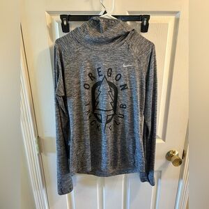 Nike Dri-FIT Oregon Trail Running Hoodie - Heather Gray